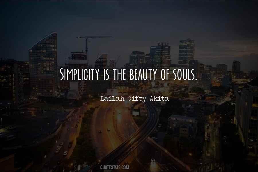 Beauty Is Simple Quotes #1645579