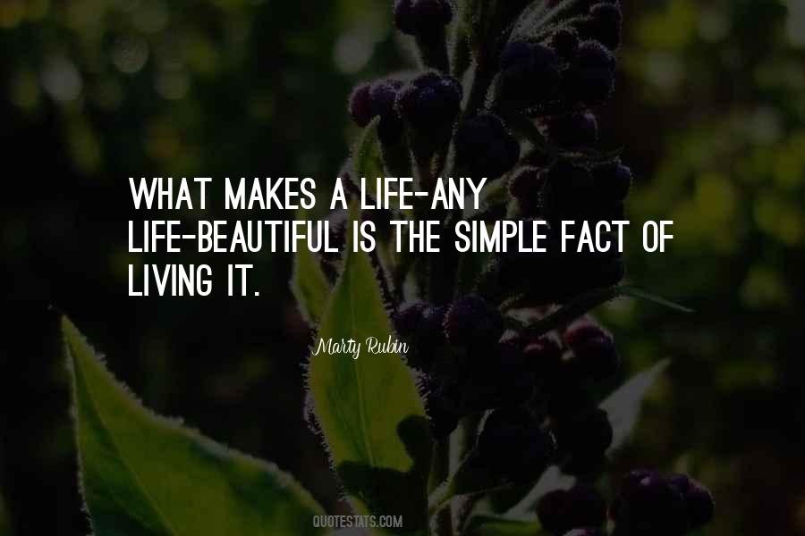 Beauty Is Simple Quotes #1846313