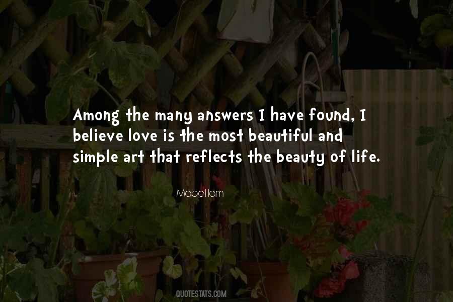 Beauty Is Simple Quotes #731273