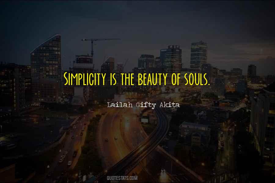 Beauty Is Simplicity Quotes #1645579