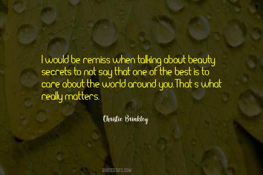 Beauty Is The Best Quotes #1221626