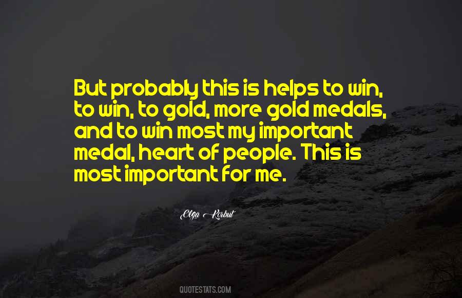 Quotes About Medal #1177348