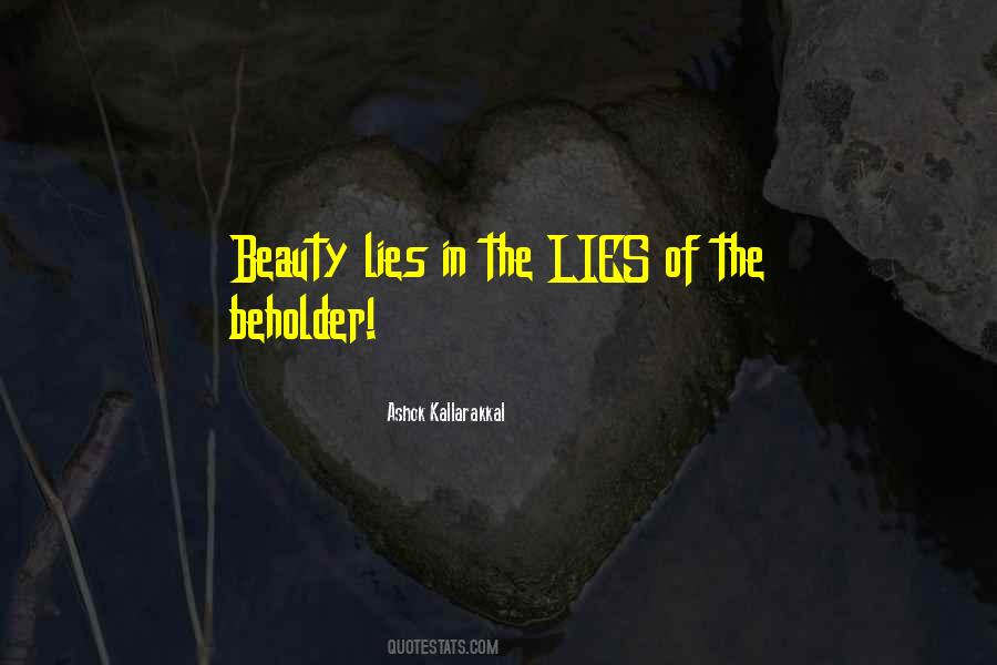 Beauty Lies In Quotes #704110