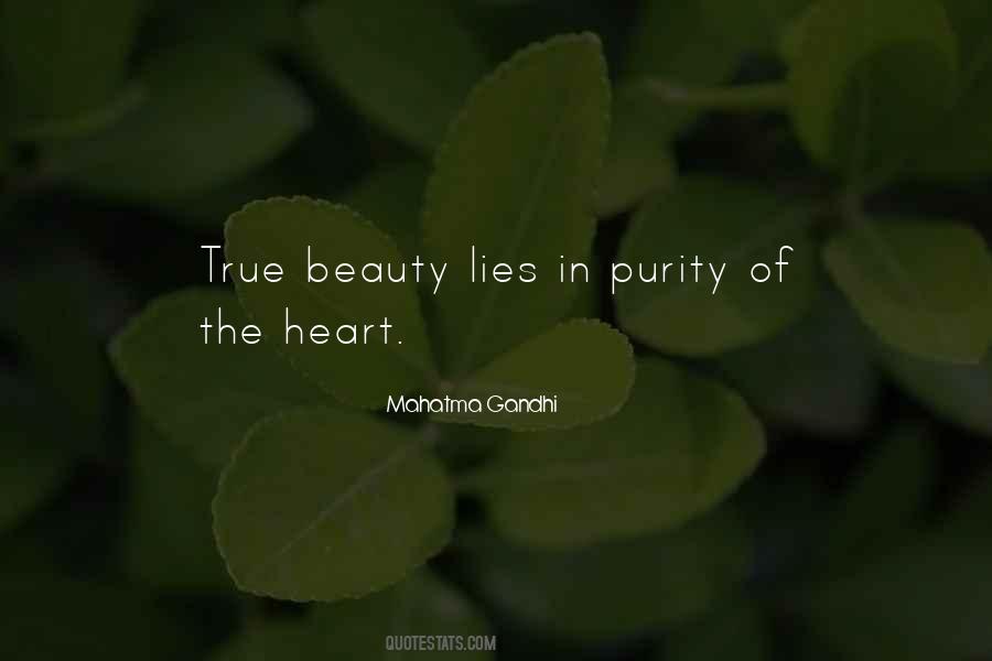 Beauty Lies In Your Heart Quotes #1556386