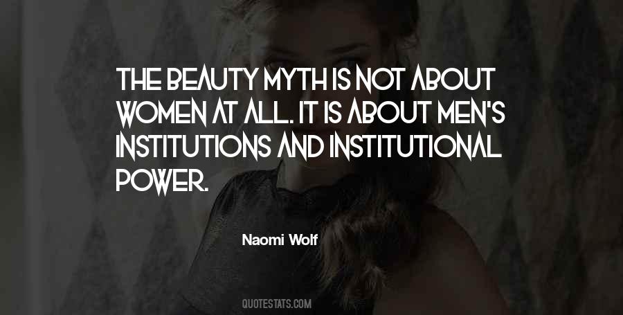 Beauty Myth Quotes #1411386