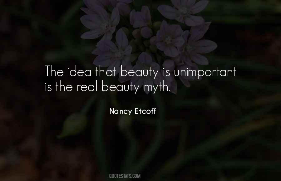 Beauty Myth Quotes #218468