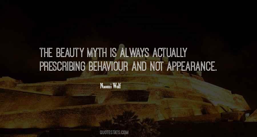 Beauty Myth Quotes #823828