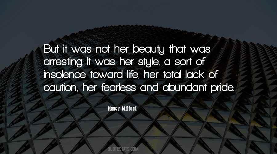 Beauty Of Her Quotes #211848