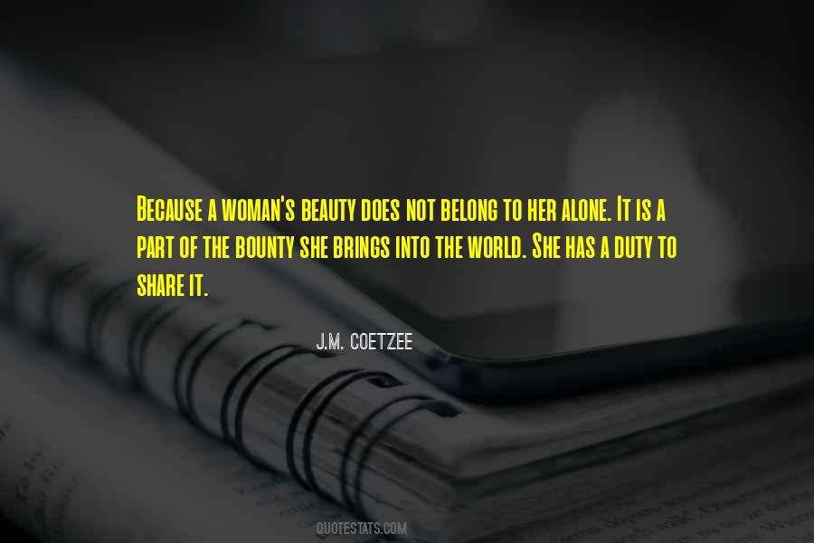 Beauty Of Her Quotes #309853