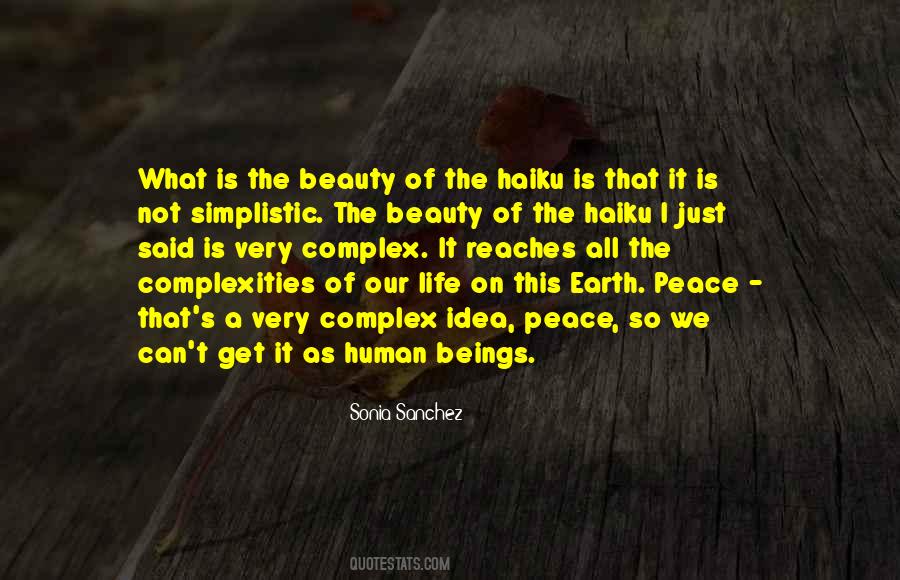 Beauty Of Human Life Quotes #1281016