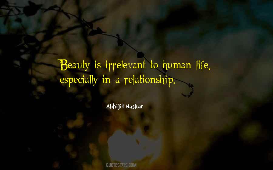 Beauty Of Human Life Quotes #1461698