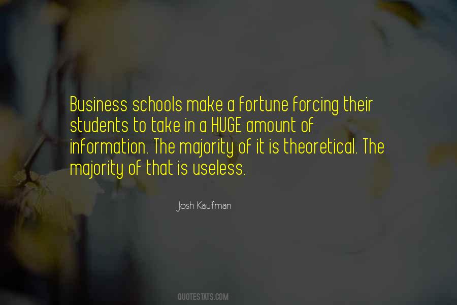 School Is Useless Quotes #1324344