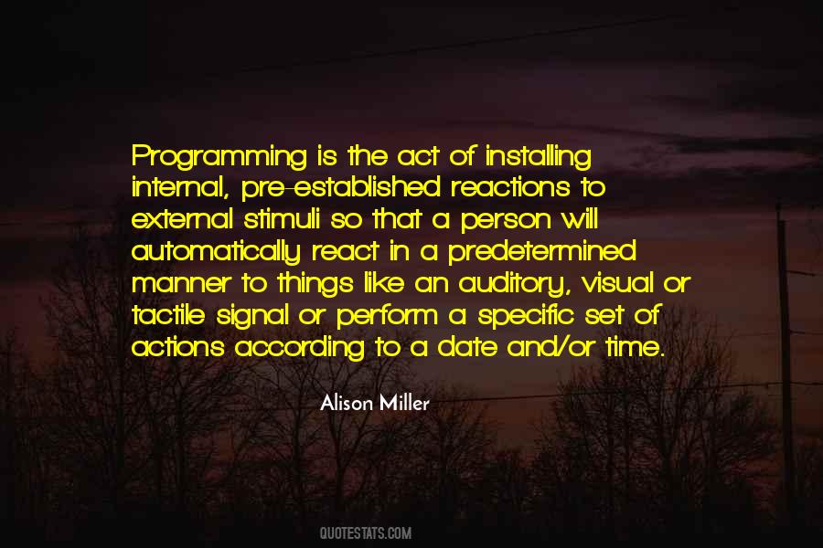 Act In Time Quotes #328627