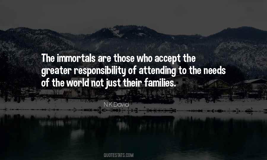 Y M C A Of The Immortals Quotes #372029