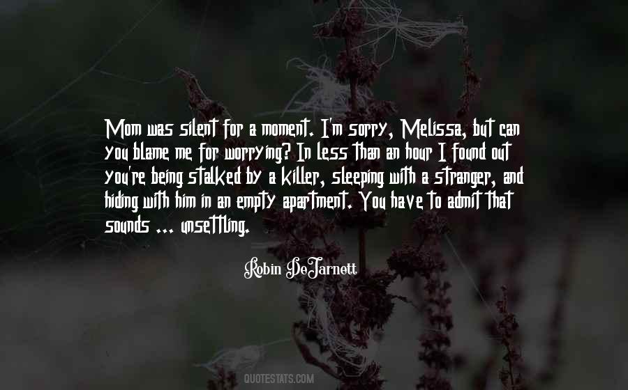 Contemporary Romantic Suspense Quotes #480438