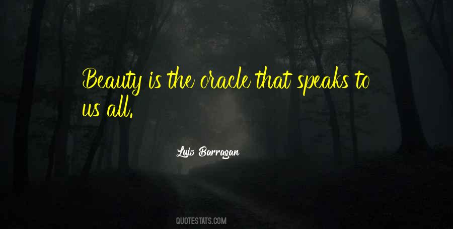 Beauty Speaks For Itself Quotes #412467