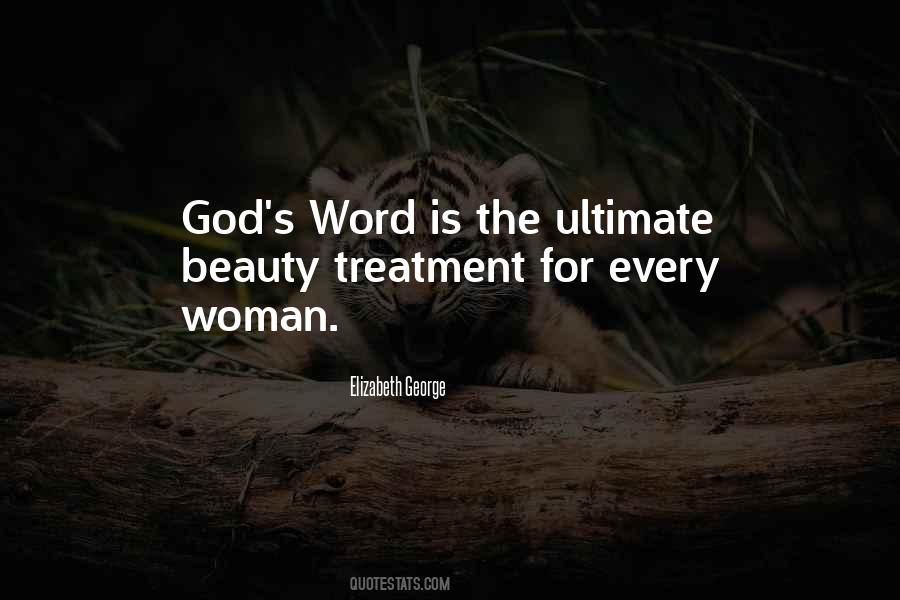 Beauty Treatment Quotes #1386951