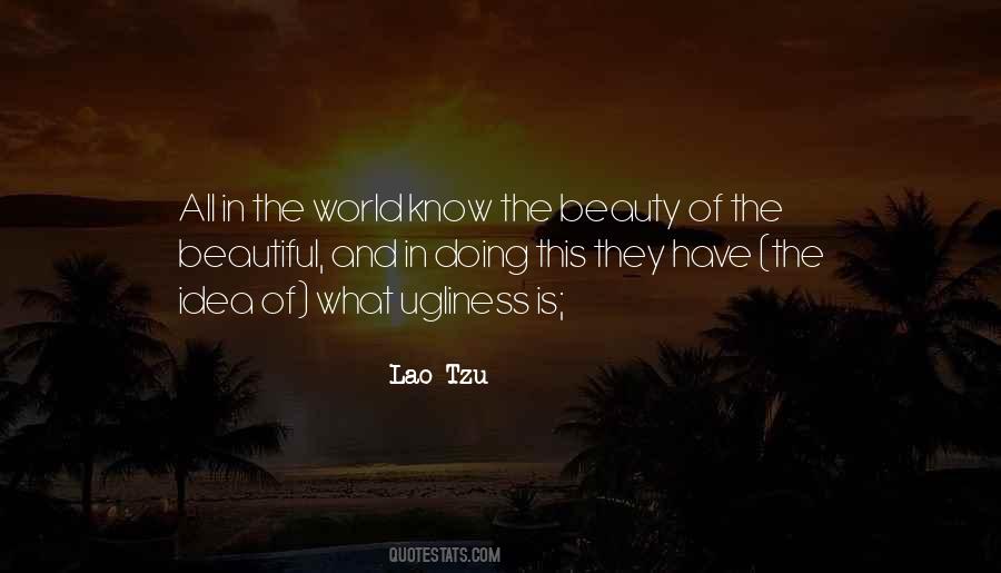 Beauty Ugliness Quotes #573184