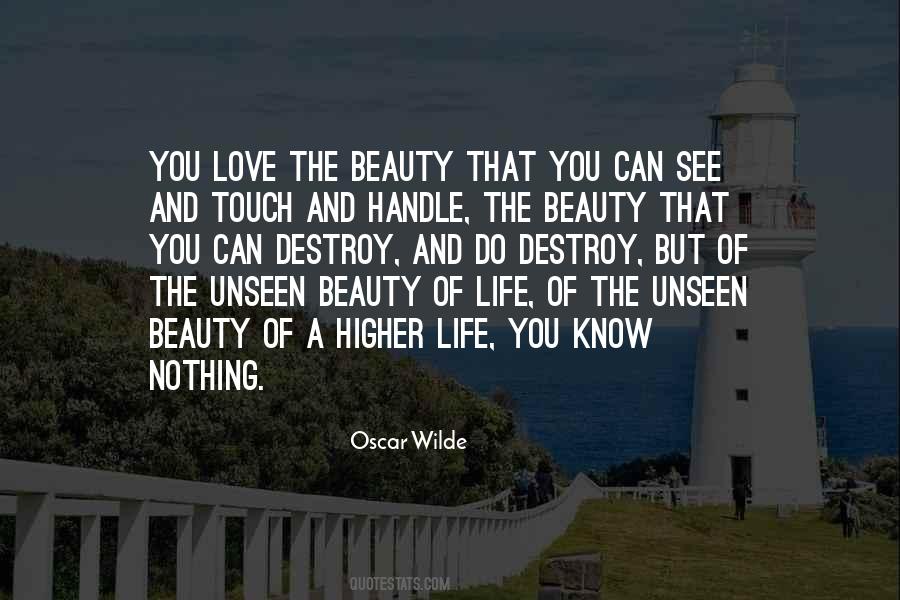 Beauty Unseen Quotes #1818908