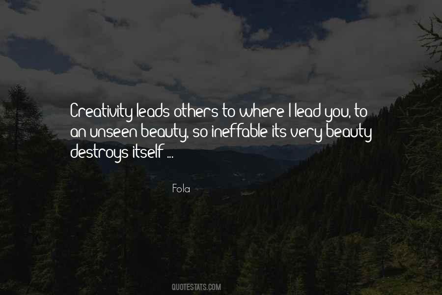 Beauty Unseen Quotes #1875472