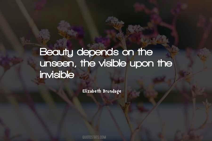 Beauty Unseen Quotes #971124