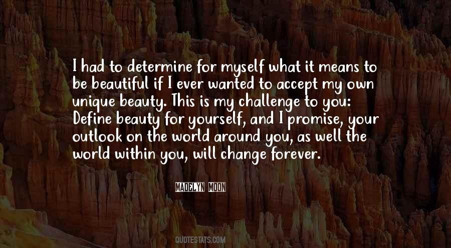 Beauty Within You Quotes #1453386