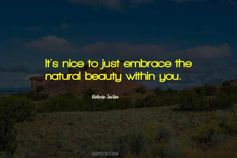 Beauty Within You Quotes #1589689