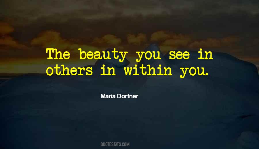 Beauty Within You Quotes #693587