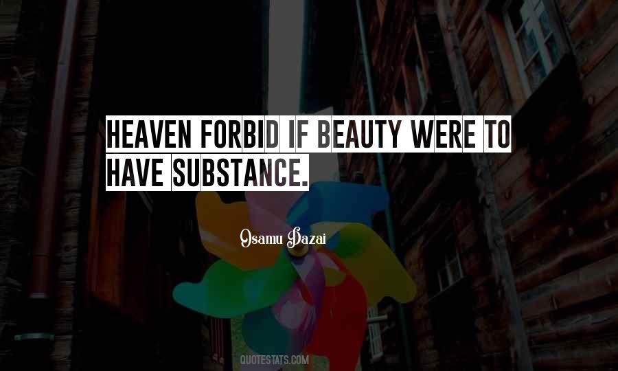 Beauty Without Substance Quotes #1310725