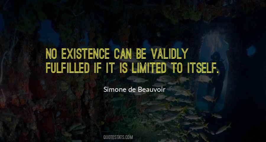 Beauvoir Quotes #148734