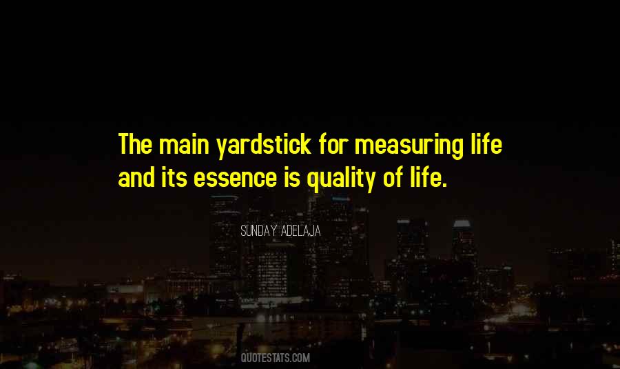 Quotes About Measuring Life #1538611