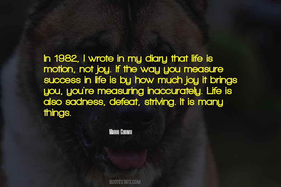Quotes About Measuring Life #890823