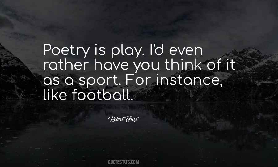 Poetry Sport Quotes #1073808