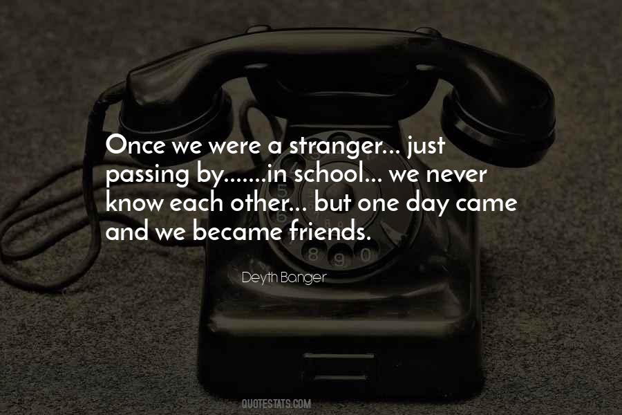 Became Friends Quotes #26113