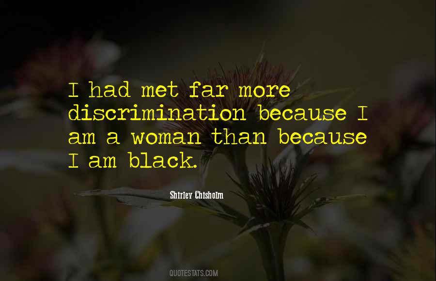 Because I Am A Woman Quotes #1012011