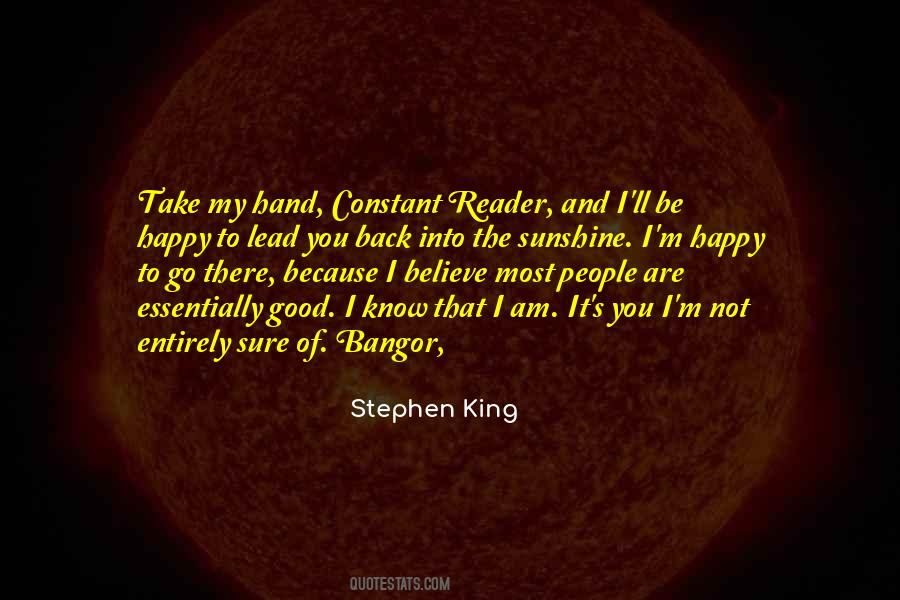 Because I Am Happy Quotes #46076 Because I Am Happy Quotes #46076
