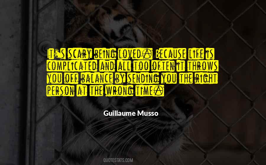 Because I Love You Guillaume Musso Quotes #1566267