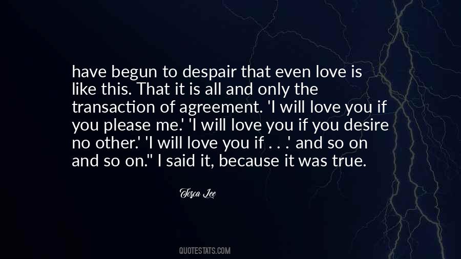 Because I Said So Love Quotes #1341436