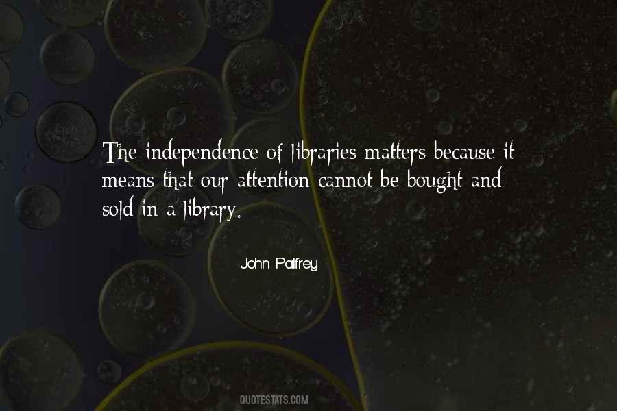 Because It Matters Quotes #817211
