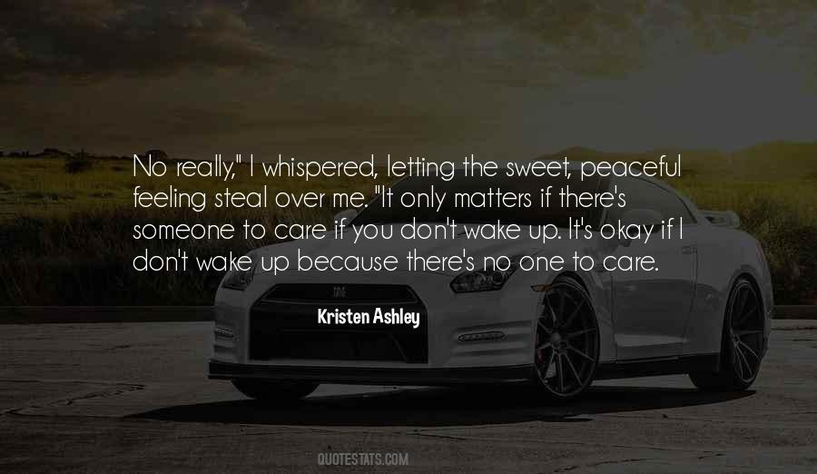 Because It Matters Quotes #911221