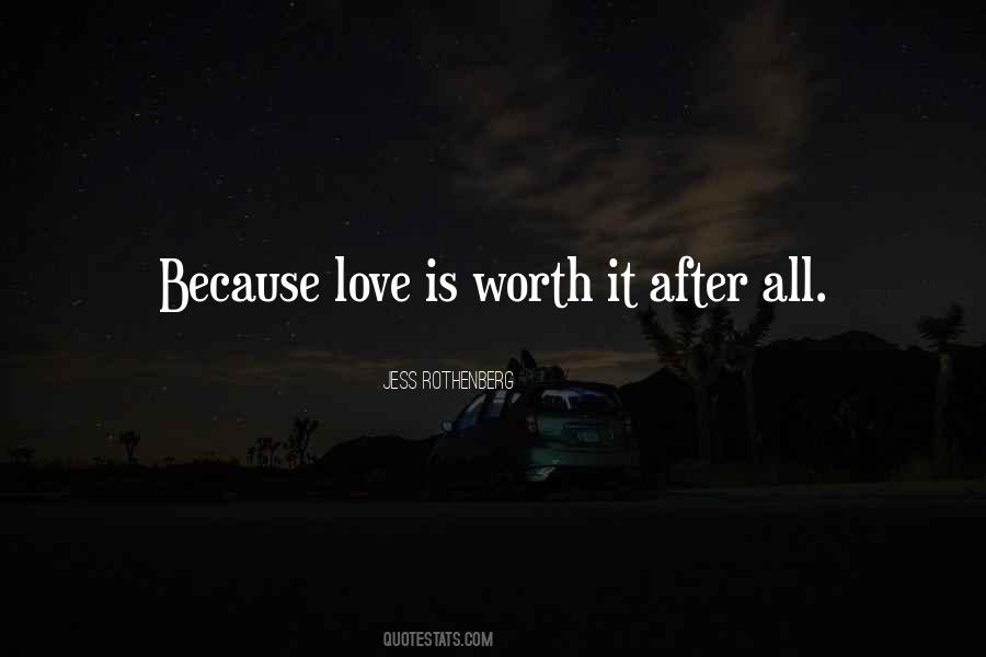 Because Love Quotes #1451307