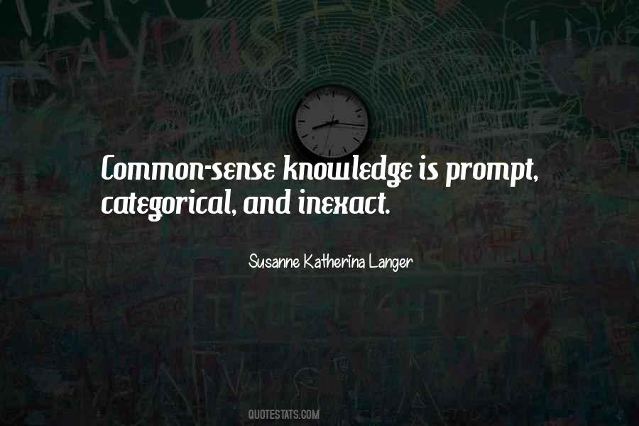 Common Knowledge Quotes #524762