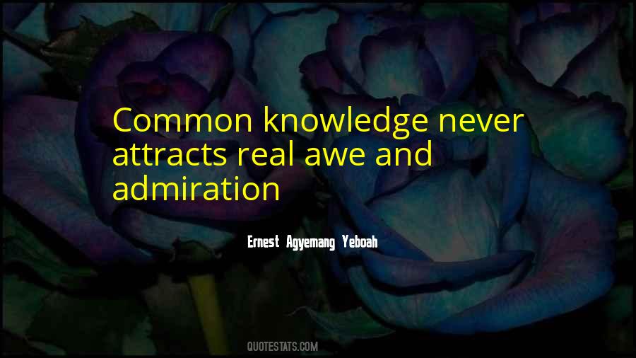 Common Knowledge Quotes #560505