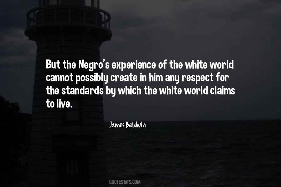 James Baldwin Negro Quotes #1037994