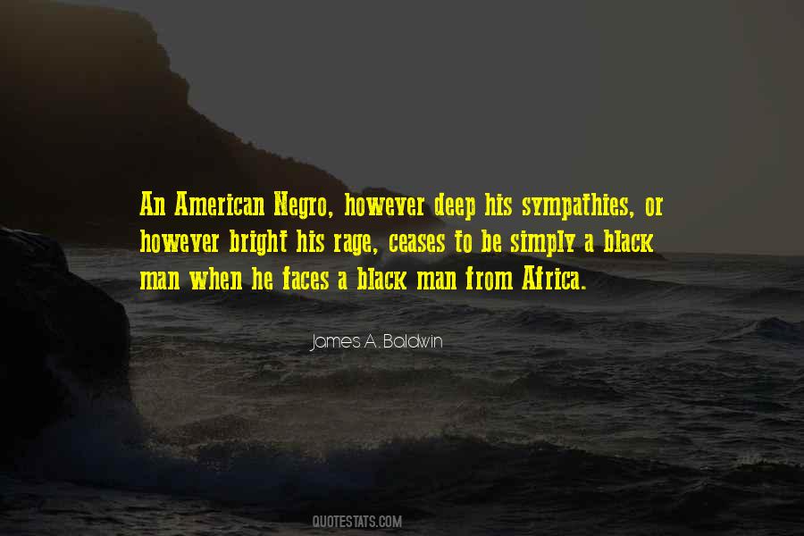 James Baldwin Negro Quotes #1291283