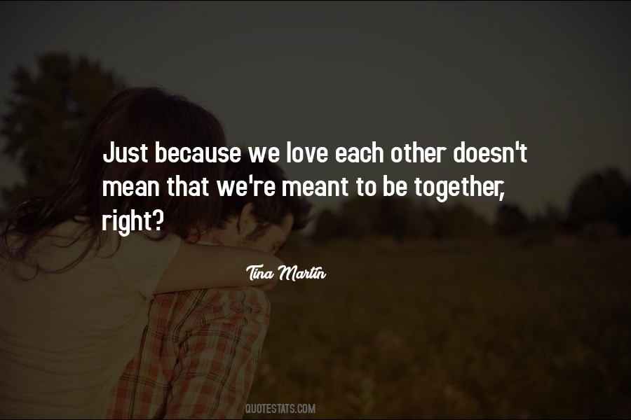 Quotes About Meant #1832502