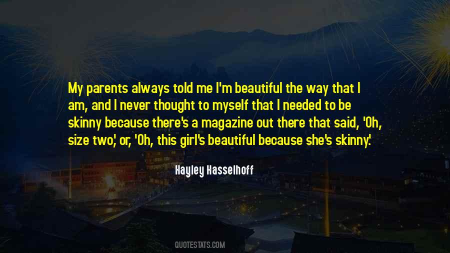 Because She's Beautiful Quotes #362289