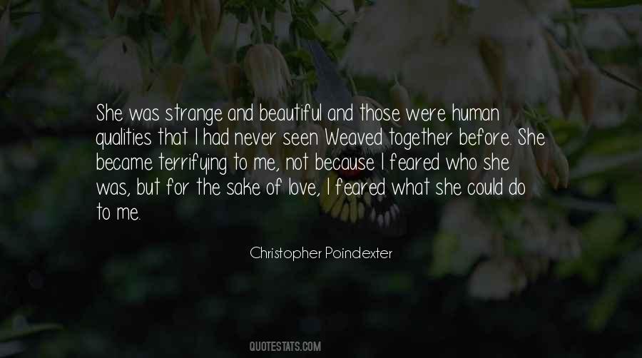 Because She's Beautiful Quotes #559782