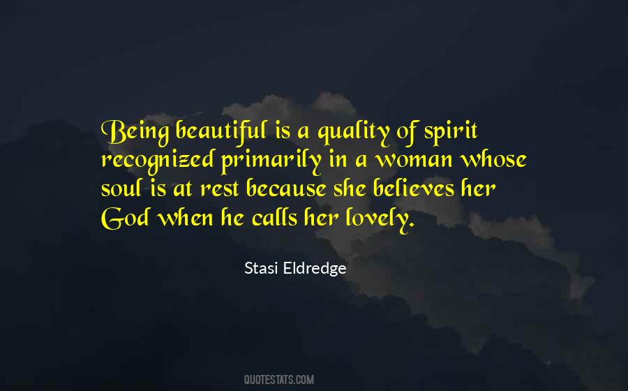 Because She's Beautiful Quotes #907231