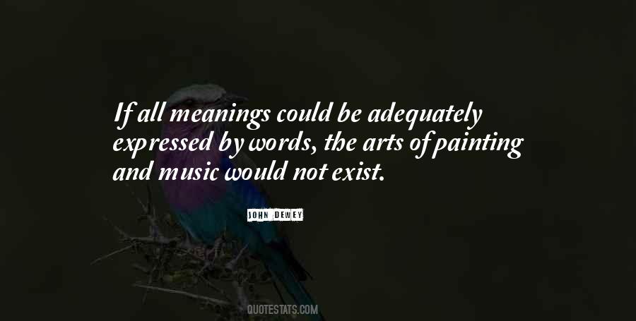 Quotes About Meanings Of Words #1698433